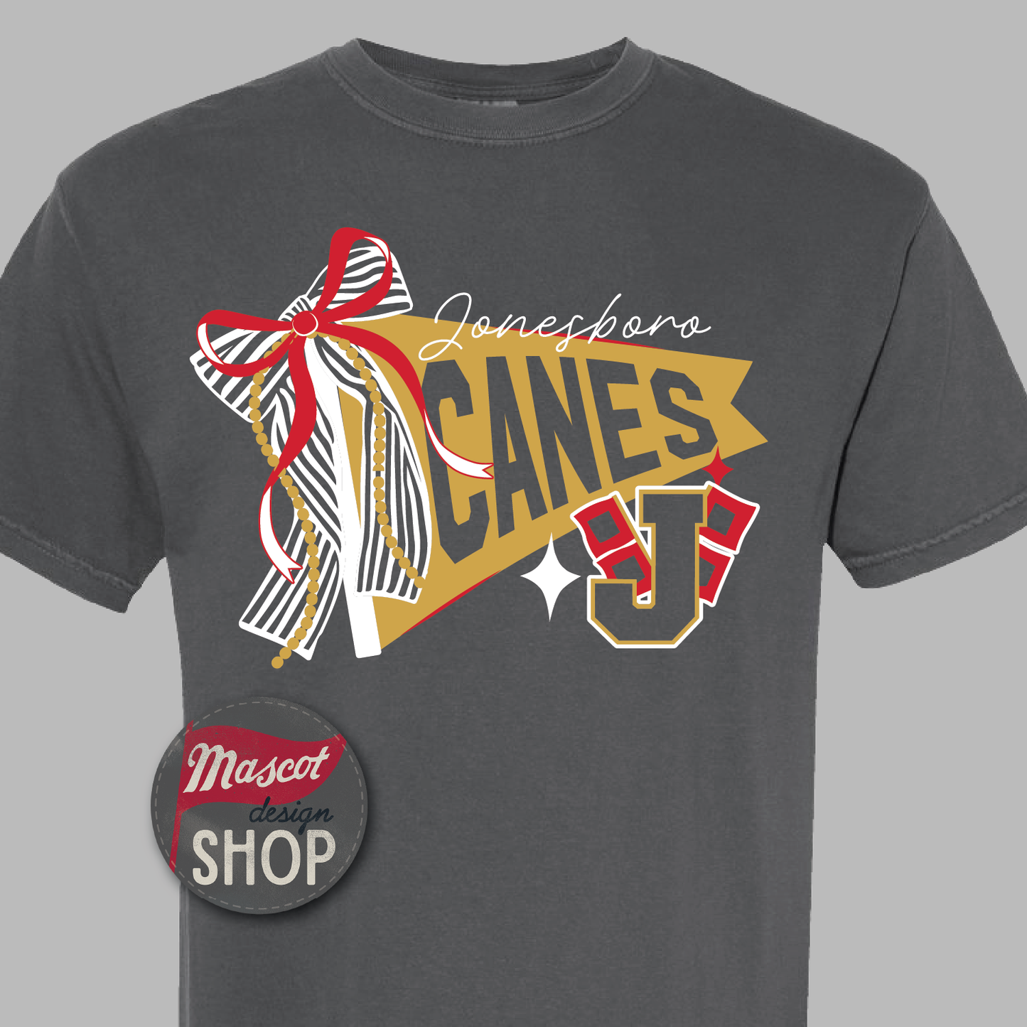 Jonesboro Pennant Bows T-shirt IN STOCK