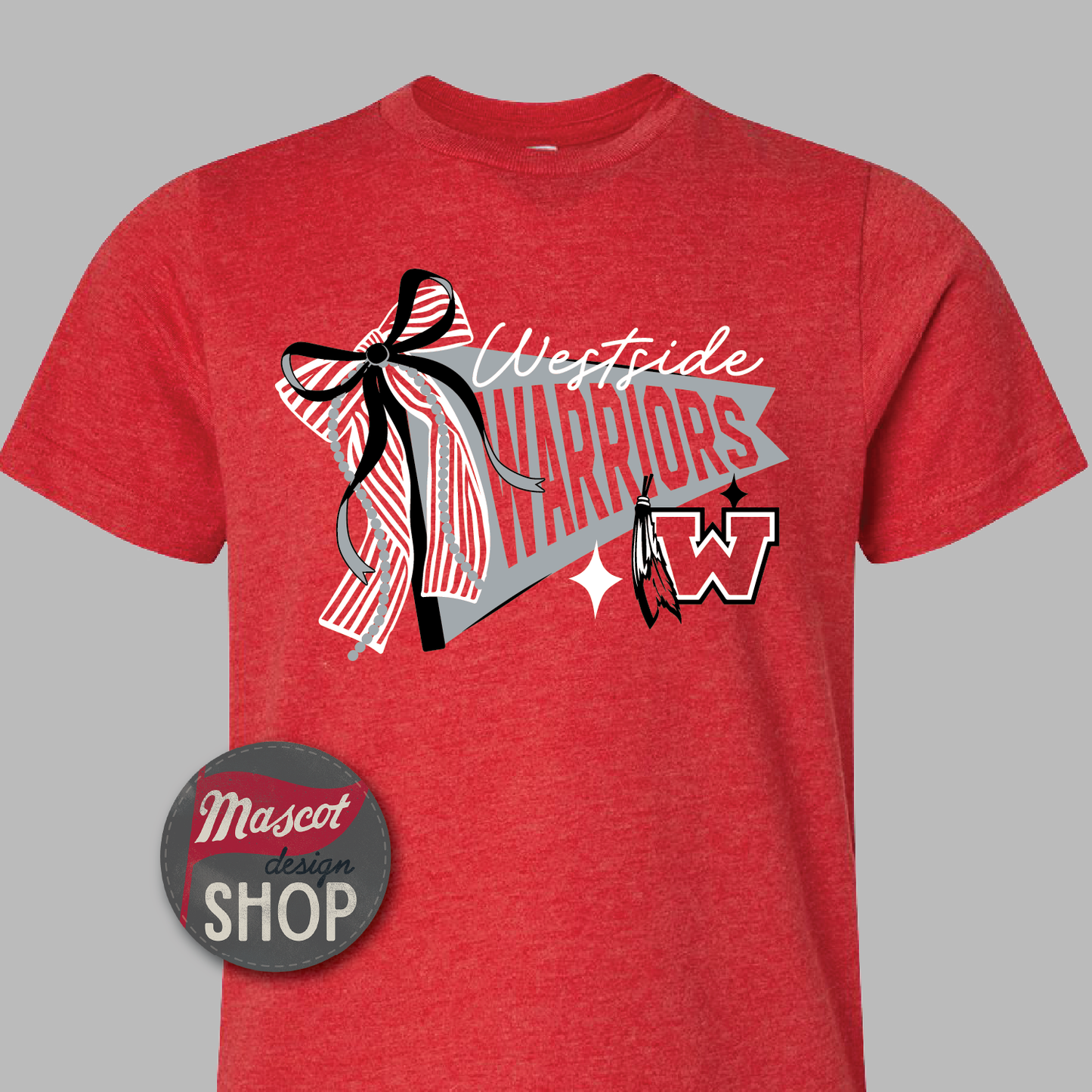 Westside Pennant Bows T-shirt IN STOCK