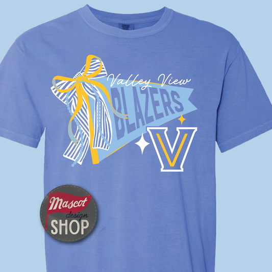 Valley View Pennant Bows T-shirt (PRE-ORDER)